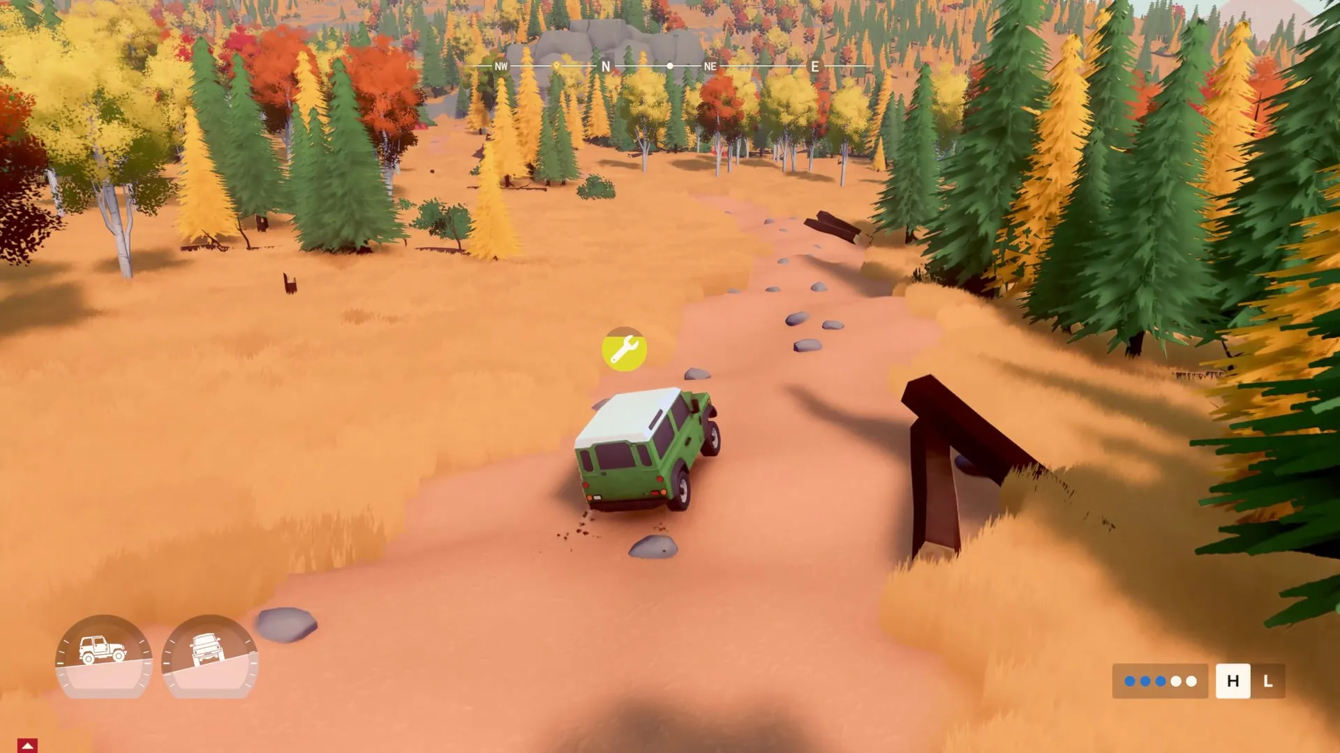 over the hill